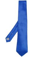 Canali Micro Patterned Tie - Blue