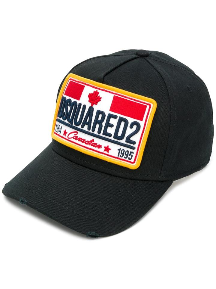 Dsquared2 Patch Detail Baseball - Black