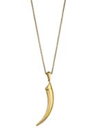 Shaun Leane Knife Edge Tusk Necklace, Women's, Metallic
