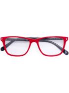 Stella Mccartney Kids Square Frame Glasses, Red