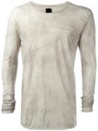 Thom Krom Longsleeved T-shirt, Men's, Size: Medium, Nude/neutrals, Cotton