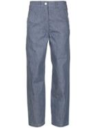 Lemaire Twisted Leg Jeans - Blue