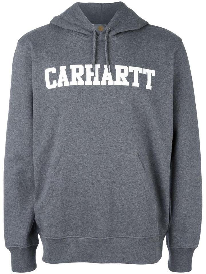 Carhartt College Hooded Sweatshirt, Men's, Size: Xl, Grey, Cotton