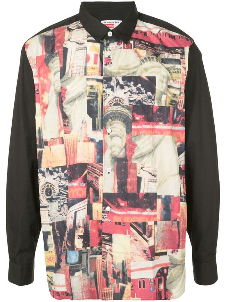 Supreme Supreme X Comme Des Garçons Graphic Button Up Shirt -
