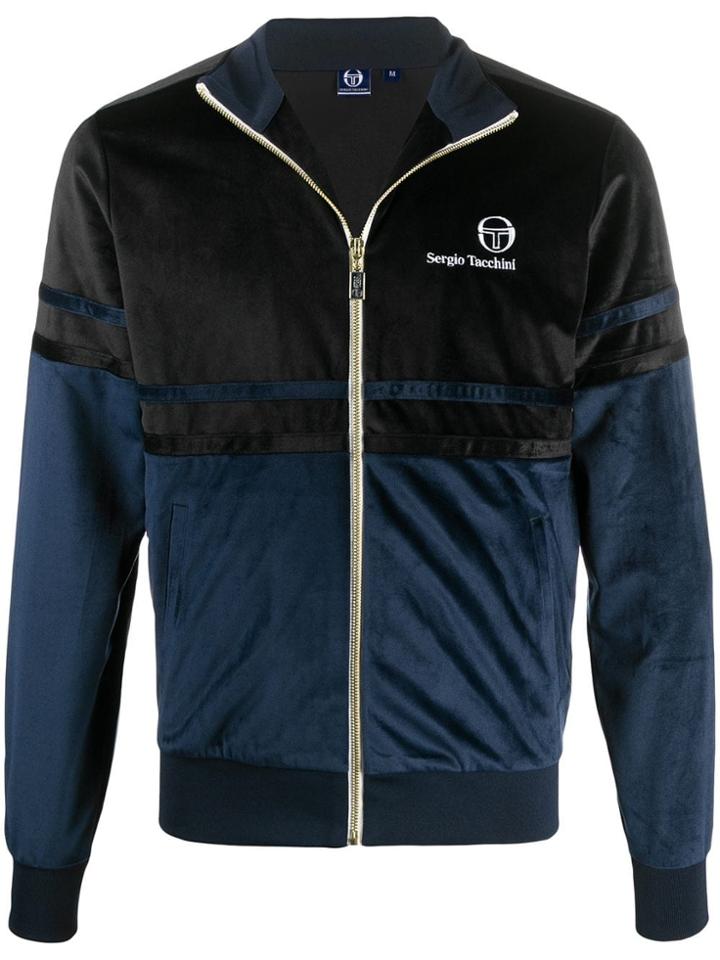 Sergio Tacchini Velvet Sports Jacket - Black