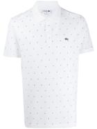Lacoste Embroidered Logo Polo Shirt - 3nx White