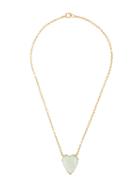 Irene Neuwirth 18kt Yellow Gold Green Tourmaline Heart Necklace