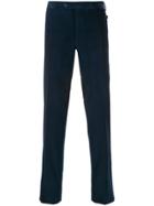 Canali Regular Straight-leg Trousers - Blue
