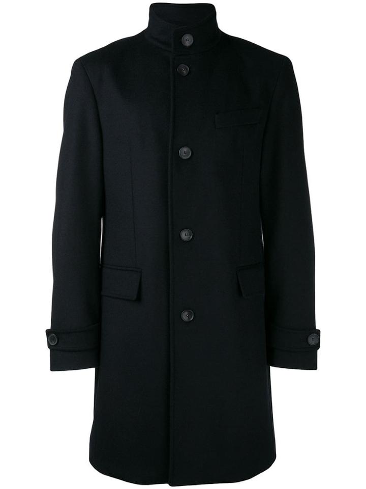 Boss Hugo Boss Formal Single-breasted Coat - Blue