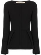 Roland Mouret Rossini Peplum Jacket - Black