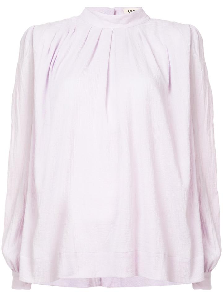 Secular. Lab Jeanne Blouse - Pink & Purple