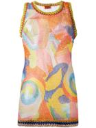 Missoni - Patterned Knit Tank Top - Women - Polyester/rayon - 40, Polyester/rayon