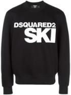 Dsquared2 Ski Sweatshirt, Men's, Size: Small, Black, Viscose/polyurethane