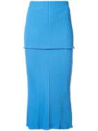 Ellery Tall T Skirt - Blue