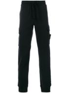 Stone Island Track Pants - Black