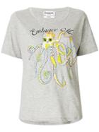 Essentiel Antwerp - Occasi T-shirt - Women - Cotton/polyester - L, Grey, Cotton/polyester