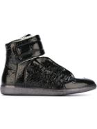 Maison Margiela Future Hi-top Sneakers, Men's, Size: 40.5, Black, Leather/rubber/patent Leather