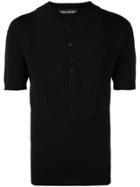 Neil Barrett Classic Plain Polo Shirt - Black
