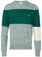 Vivienne Westwood Paneled Sweater - Green