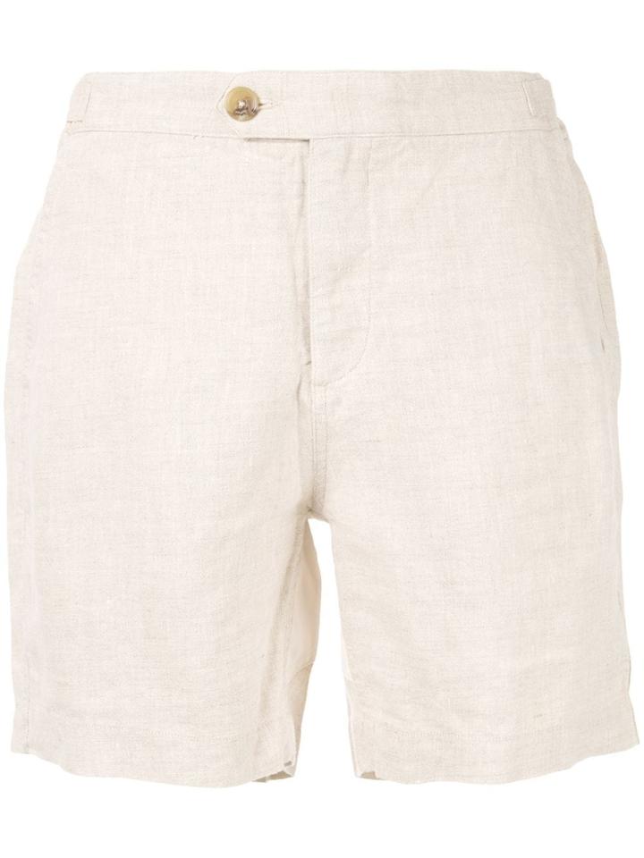 Venroy Side Tab Shorts - Neutrals