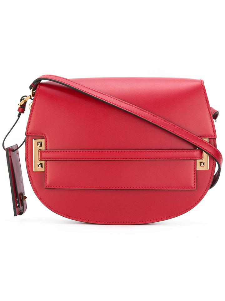 Valentino - Valentino Garavani My Rockstud Crossbody Bag - Women - Leather - One Size, Women's, Red, Leather