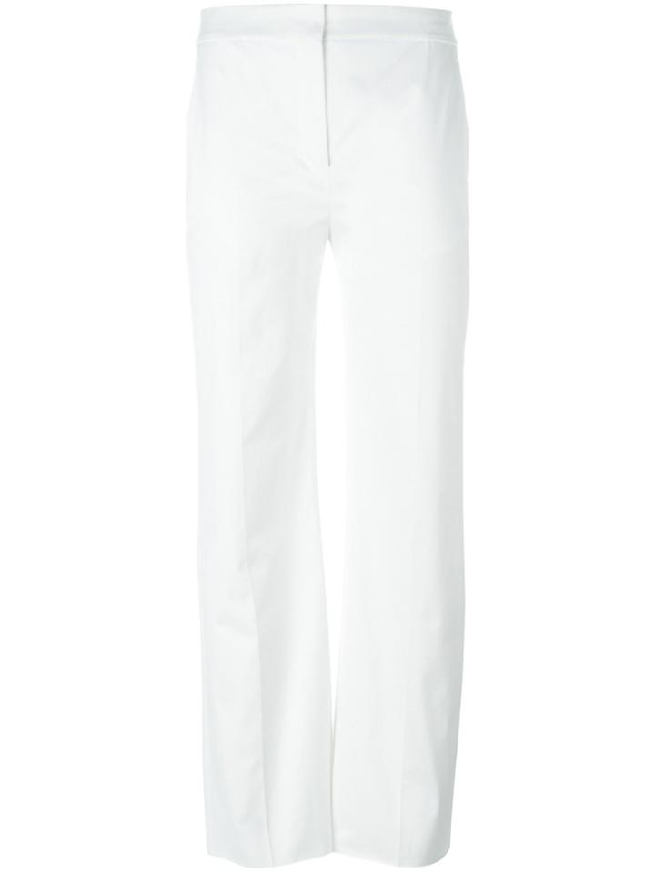 Agnona Slim Fit Trousers - White