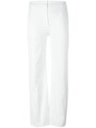 Agnona Slim Fit Trousers - White