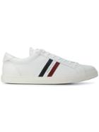 Moncler Side Stripe Sneakers - White