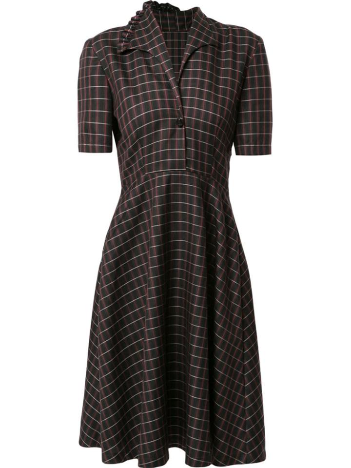 Zambesi Tartan Print Shirt Dress - Multicolour