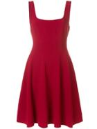 Theory Square Neck Dress - Red