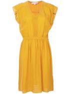 Vanessa Bruno Casual Flared Dress - Yellow & Orange