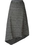 Studio Nicholson 'oriani' Checked Asymmetric Skirt