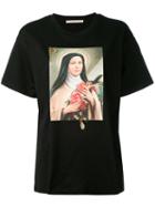 Christopher Kane - Pinned Art Print T-shirt - Women - Cotton - S, Black, Cotton