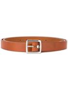 Yohji Yamamoto Embossed Signature Belt