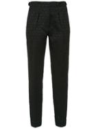 Reinaldo Lourenço Straight Fitted Trousers - Black