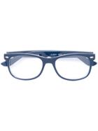 Ray Ban Junior Logo Glasses, Blue