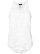 Rag & Bone - Stella Tank Top - Women - Cotton/polyamide - L, White, Cotton/polyamide