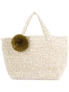 711 Hamptons Macramé Tote - White