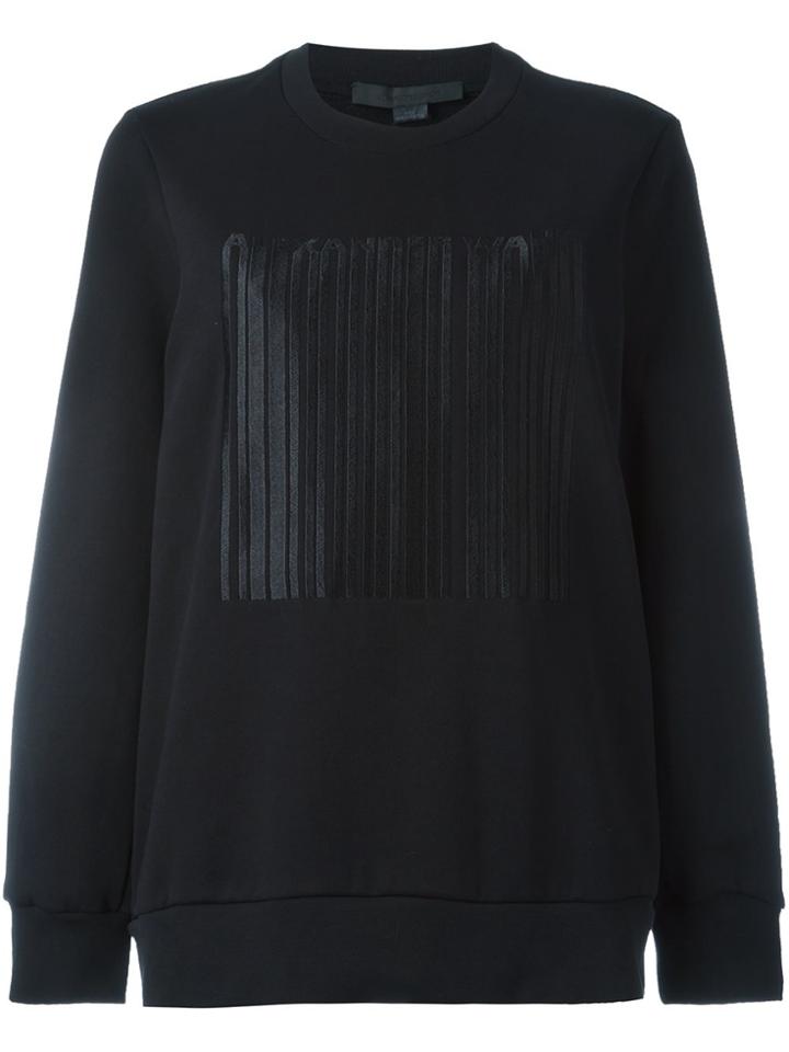 Alexander Wang Logo Barcode Sweatshirt - Black