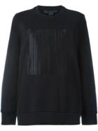 Alexander Wang Logo Barcode Sweatshirt - Black