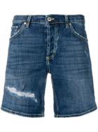Dondup Knee-length Shorts - Blue
