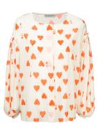 Vika Gazinskaya 8 Of Hearts Blouse - White