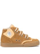 Mm6 Maison Margiela High-top Sneakers - Brown