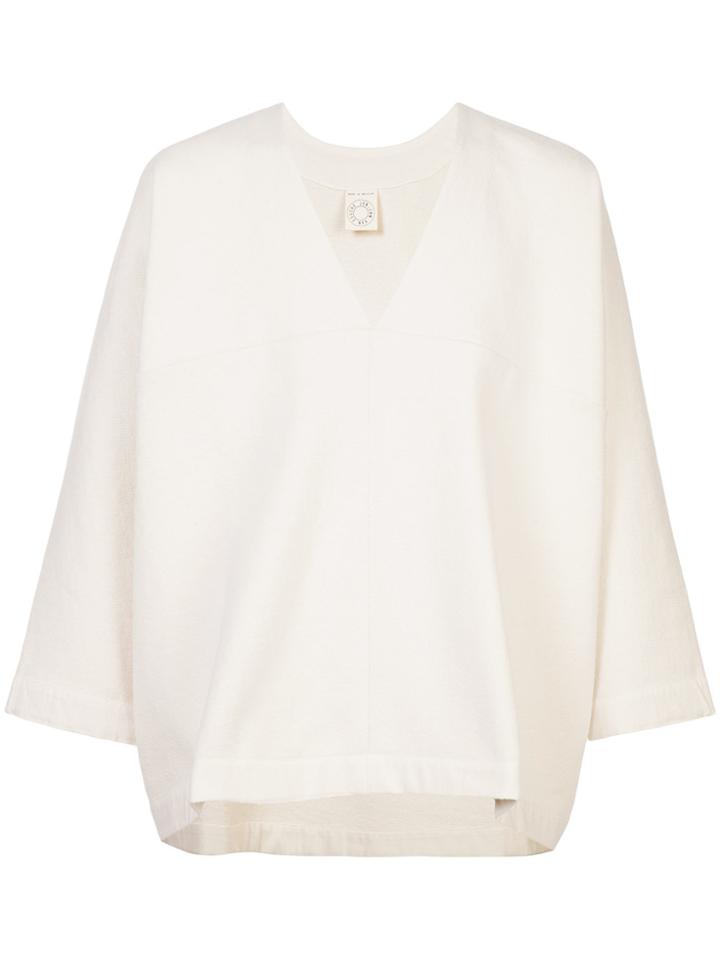 Jan Jan Van Essche V-neck Sweatshirt - White