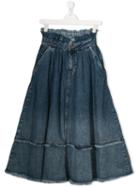 Diesel Kids Teen Flared Skirt - Blue