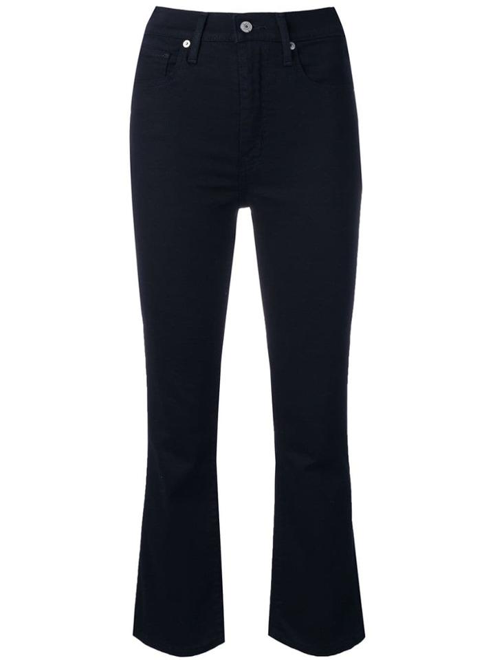 Levi's Mid Rise Flared Jeans - Black