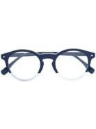 Fendi Eyewear Round-frame Glasses - Blue