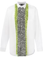 Comme Des Garçons Homme Plus Leopard Print Shirt - White