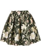 Piccione. Piccione Full Floral Print Mini Skirt - Multicolour