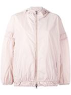Moncler Cropped Hooded Jacket - Pink